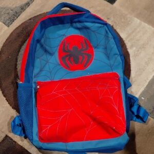 Marvel Kids Blue and Red Spider Backpack